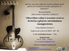 gitaristai suaugusiems