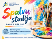 „SPALVŲ STUDIJA“ – atrask savąją spalvą!